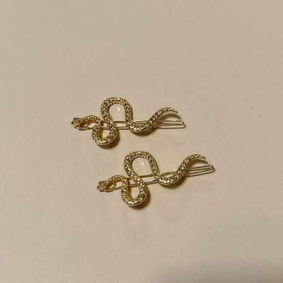 Snake hair pin N690 - Picture 2 of 3